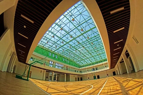 彭州市博骏学校室内体育馆