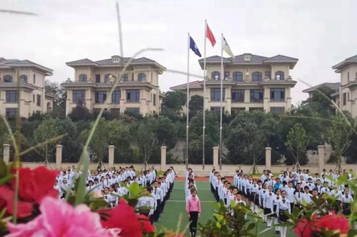 彭州市博骏学校校园风貌