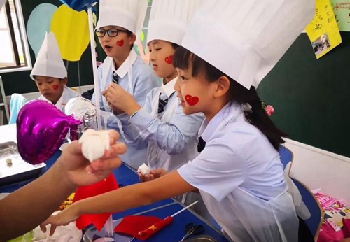 彭州市博骏学校校园活动
