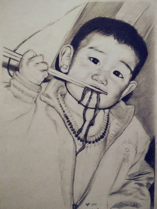成都青白江源木画室学生作品4
