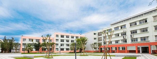 龙泉驿区新格林艺术高级中学校园风貌