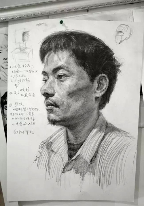 成都大树画室优秀作品2