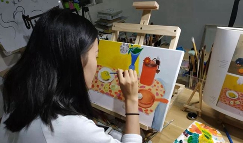 成都虹顺画室学生作品3