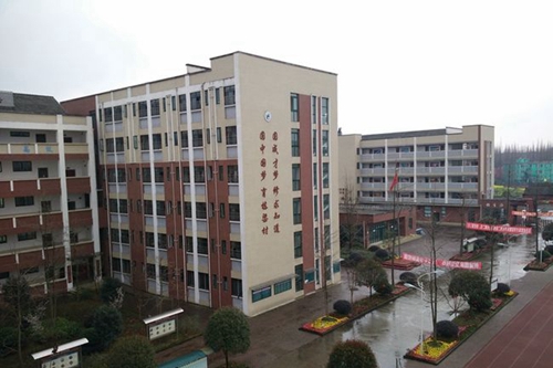 都江堰育才学校俯瞰校园2