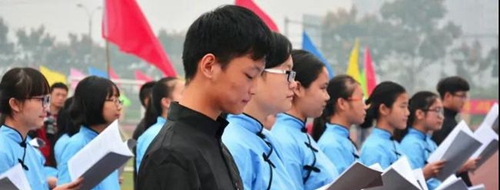 郫都区第四中学诗文朗诵