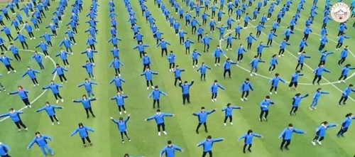 青白江城厢中学广播体操