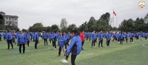 青白江城厢中学自由活动2