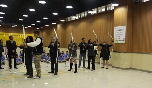四川师范大学实验外国语学校国际部射箭馆2